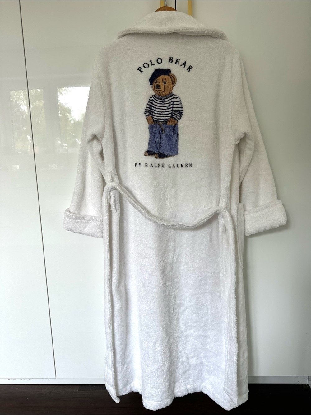 Polo Ralph Lauren Polo Bear Cotton Terry Robe - 4P0008 Small/ Medium NWT
